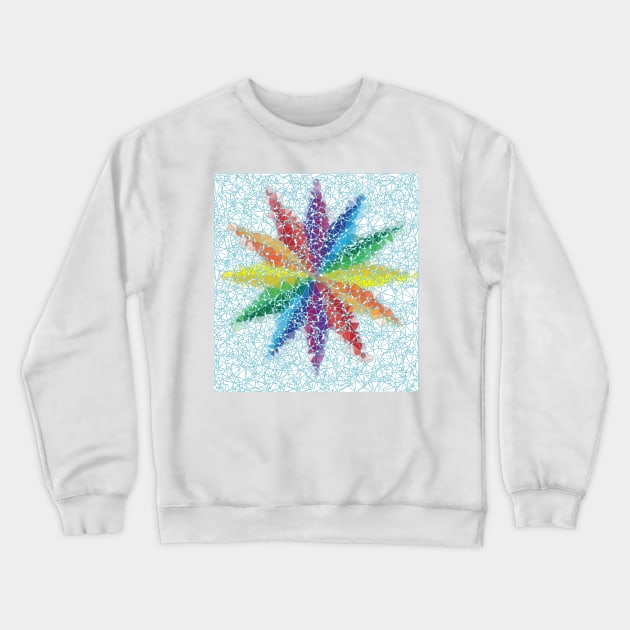 F8 12 points star pattern Crewneck Sweatshirt by ngmx